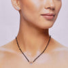 Classic Solitaire Silver Mangalsutra