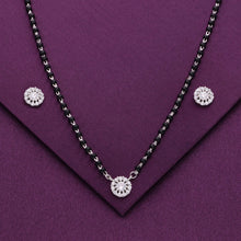  Classic Solitaire Silver Mangalsutra