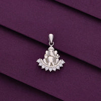 Sterling Silver Ganesha Pendant