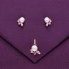 Sterling Pearl Radiance Pendant & Earring Set