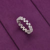 Luminous Eternity Sterling Silver Band