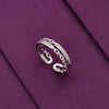 Elegant Sterling Silver Chain Link Ring