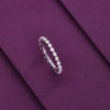 Elegant Sterling Silver Eternity Band