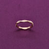 Sterling Silver Elegant Twirl Minimal Ring