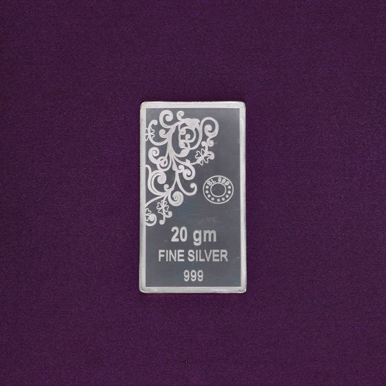 999 Silver Bar - 20g