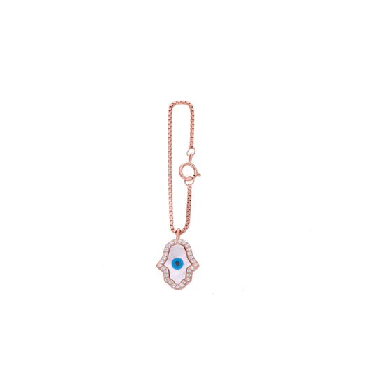 HAMSA ZIRCON WATCH CHARM