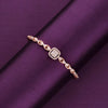 Dazzling Droplets Zircon Silver Bangle Bracelet