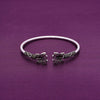 Butterfly Pair Silver Bangle Bracelet