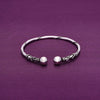 Charmed Elegance Silver Bangle Bracelet