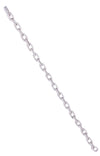 Chained Sophistication Silver Tennis Bracelet