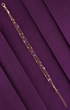 Sterling Beads Evil Eye 3-Layered Casual Silver Bracelet