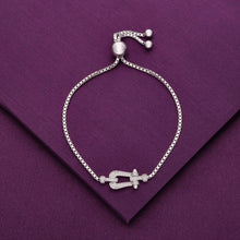  Forever Anchored Diamond Bracelet