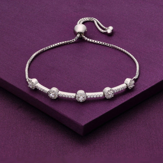 Solitaire Brilliant Diamond Bracelet