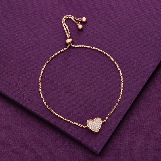 The Sweetheart Silver Chain Bracelet