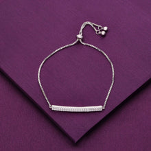  Plate Silver Bracelet of Studded Elegance