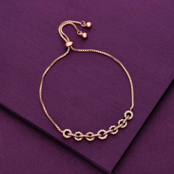 Exquisite Circular Link Bracelet