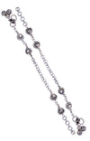 Hearts Strung Children Silver Anklet