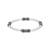 Stylish Motif Silver Children Bracelet