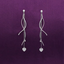  Stylish Tango Love Danglers Silver Earrings
