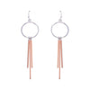 Fabulous Fringes Dangler Silver Earrings