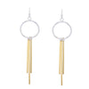 Fabulous Fringes Dangler Silver Earrings