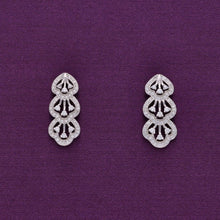  Trendy Teardrops Zirconia Silver Drop Earrings