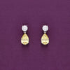 Royale Droplets Silver Drop Earrings