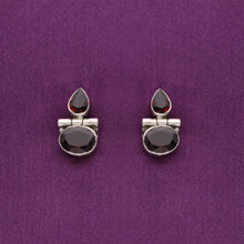  Trendy Black Silver Drop Earrings