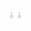 Pristine Pearl Silver Drop Earrings