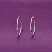  Dainty Stylish Silver Hoop Earrings