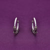 Authentic Sterling Twists Silver Hoops Earrings