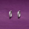 Argent Array Silver Hoop Earrings