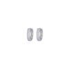 Argent Array Silver Hoop Earrings