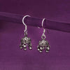 Ethnic Dome Silver Jhumki Earrings