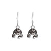 Exquisite Dome Silver Jhumki Earrings