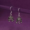 Exquisite Dome Silver Jhumki Earrings