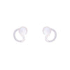 Stylish Argent Pearl Silver Earrings