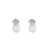 Graceful Argent Pearl Silver Earrings