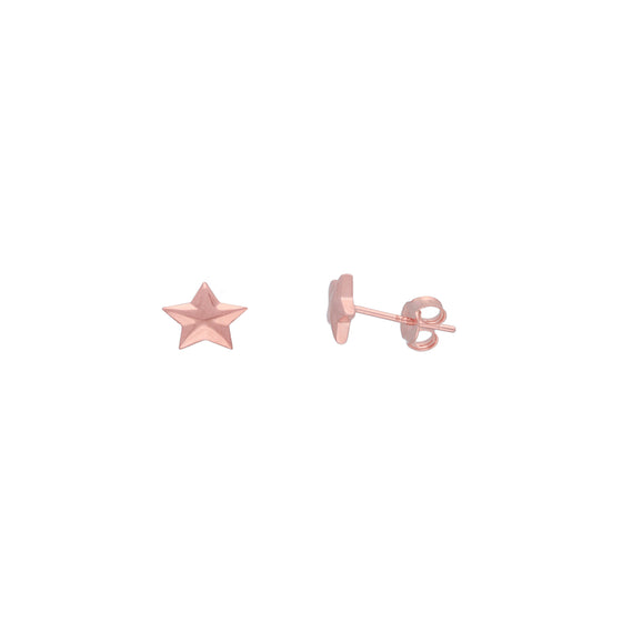 Starry Bright Silver Children Earrings