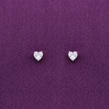  Dainty Hearts Silver Earrings