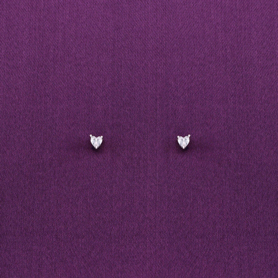 Special Hearts Silver Earrings