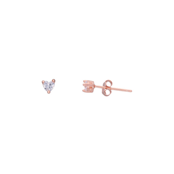 Special Hearts Silver Earrings