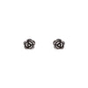 Sterling Roses Casual Silver Studs Earrings