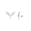 Pretty Phoenix Silver Studs Earrings