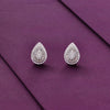 Sterling Tear Drops Casual Silver Studs Earrings