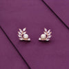 Exquisite Artistry Pearl Silver Earrings