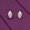 Designer Teardrops Silver Earrings