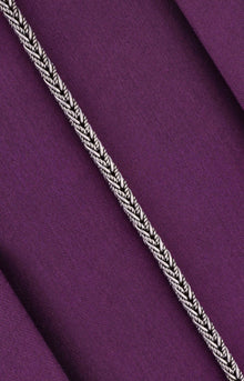 Men’s Wheat Chain Silver Bracelet