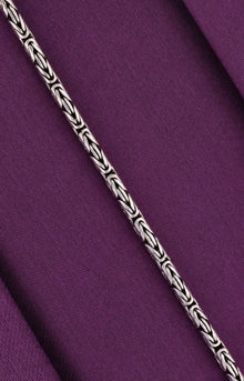  Men’s Byzantine Sterling Silver Bracelet