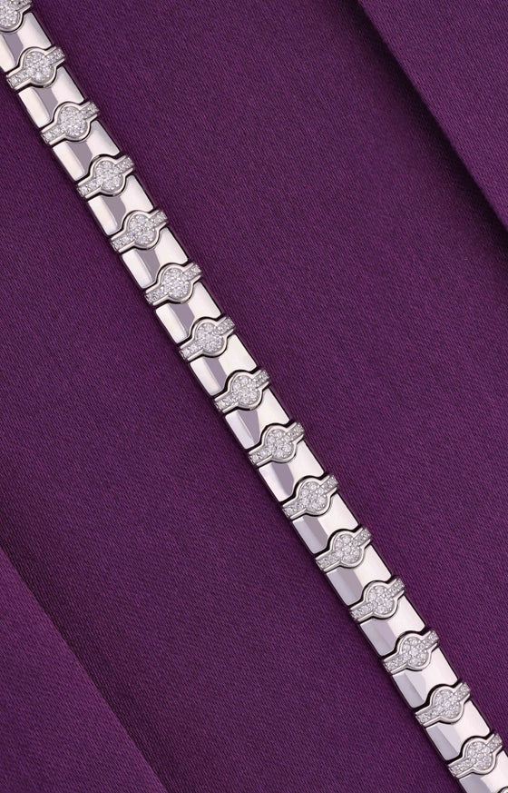 Men’s Stylish Silver Bracelet